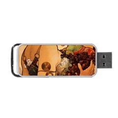 Alfons Mucha   Fruit Portable Usb Flash (two Sides) by NouveauDesign