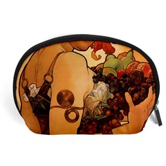 Alfons Mucha   Fruit Accessory Pouches (large)  by NouveauDesign