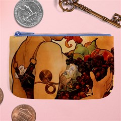 Alfons Mucha   Fruit Large Coin Purse by NouveauDesign