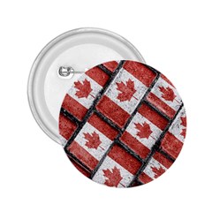 Canadian Flag Motif Pattern 2 25  Buttons by dflcprints