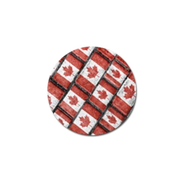 Canadian Flag Motif Pattern Golf Ball Marker (10 pack)