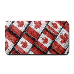 Canadian Flag Motif Pattern Medium Bar Mats by dflcprints