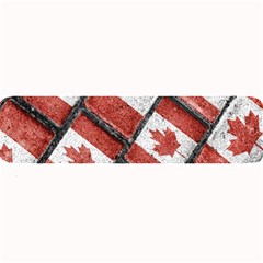 Canadian Flag Motif Pattern Large Bar Mats by dflcprints