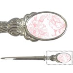 vintage pink floral Letter Openers Front