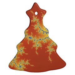 Fractals Christmas Tree Ornament (two Sides) by NouveauDesign