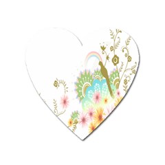 Wreaths Sexy Flower Star Leaf Rose Sunflower Bird Summer Heart Magnet