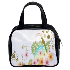 Wreaths Sexy Flower Star Leaf Rose Sunflower Bird Summer Classic Handbags (2 Sides) by Mariart