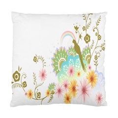 Wreaths Sexy Flower Star Leaf Rose Sunflower Bird Summer Standard Cushion Case (two Sides)