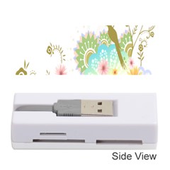 Wreaths Sexy Flower Star Leaf Rose Sunflower Bird Summer Memory Card Reader (stick)  by Mariart