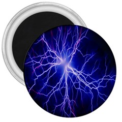 Blue Sky Light Space 3  Magnets by Mariart