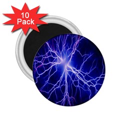 Blue Sky Light Space 2 25  Magnets (10 Pack) 