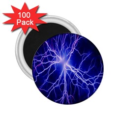 Blue Sky Light Space 2 25  Magnets (100 Pack) 