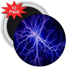 Blue Sky Light Space 3  Magnets (10 Pack) 