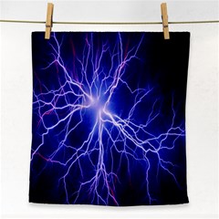 Blue Sky Light Space Face Towel