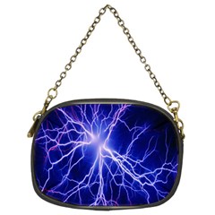 Blue Sky Light Space Chain Purses (two Sides) 