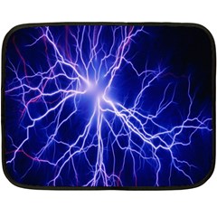 Blue Sky Light Space Double Sided Fleece Blanket (mini)  by Mariart