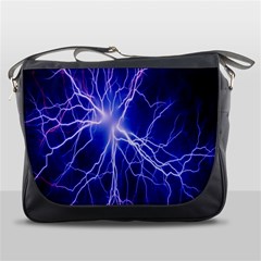 Blue Sky Light Space Messenger Bags