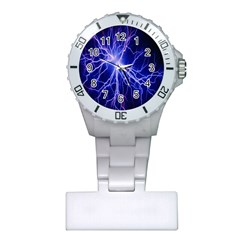 Blue Sky Light Space Plastic Nurses Watch