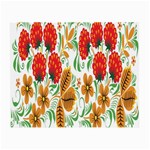 Flower Floral Red Yellow Leaf Green Sexy Summer Small Glasses Cloth Front