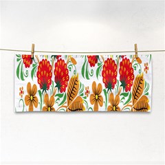 Flower Floral Red Yellow Leaf Green Sexy Summer Cosmetic Storage Cases by Mariart