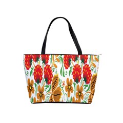 Flower Floral Red Yellow Leaf Green Sexy Summer Shoulder Handbags