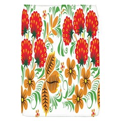 Flower Floral Red Yellow Leaf Green Sexy Summer Flap Covers (s) 