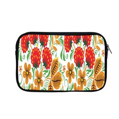 Flower Floral Red Yellow Leaf Green Sexy Summer Apple Macbook Pro 13  Zipper Case by Mariart