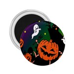 Happy Halloween 2.25  Magnets Front