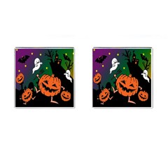 Happy Halloween Cufflinks (square)