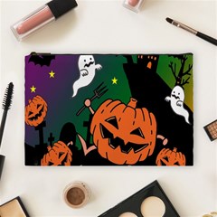 Happy Halloween Cosmetic Bag (large) 