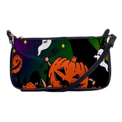 Happy Halloween Shoulder Clutch Bags