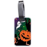 Happy Halloween Luggage Tags (Two Sides) Back