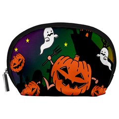 Happy Halloween Accessory Pouches (large) 