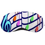 Music Note Tone Rainbow Blue Pink Greeen Sexy Sleeping Masks Front