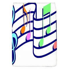 Music Note Tone Rainbow Blue Pink Greeen Sexy Flap Covers (l) 