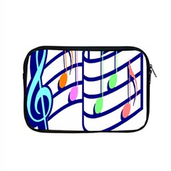 Music Note Tone Rainbow Blue Pink Greeen Sexy Apple Macbook Pro 15  Zipper Case