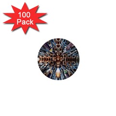 Iron Glass Space Light 1  Mini Buttons (100 pack) 