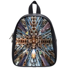 Iron Glass Space Light School Bag (Small)