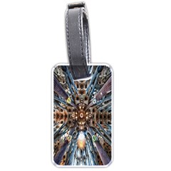 Iron Glass Space Light Luggage Tags (One Side) 