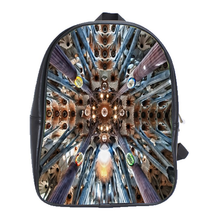 Iron Glass Space Light School Bag (XL)