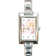 Fireworks Triangle Star Space Line Rectangle Italian Charm Watch by Mariart