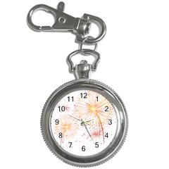 Fireworks Triangle Star Space Line Key Chain Watches by Mariart