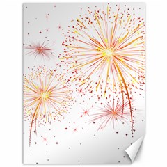 Fireworks Triangle Star Space Line Canvas 36  X 48  