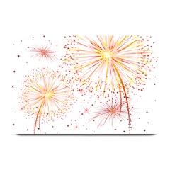 Fireworks Triangle Star Space Line Plate Mats by Mariart