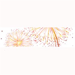 Fireworks Triangle Star Space Line Large Bar Mats by Mariart