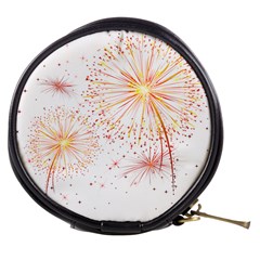 Fireworks Triangle Star Space Line Mini Makeup Bags by Mariart