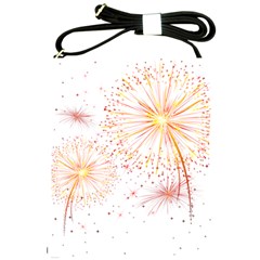 Fireworks Triangle Star Space Line Shoulder Sling Bags by Mariart