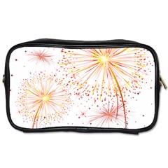 Fireworks Triangle Star Space Line Toiletries Bags 2-side