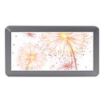 Fireworks Triangle Star Space Line Memory Card Reader (Mini) Front