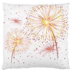 Fireworks Triangle Star Space Line Large Cushion Case (one Side) by Mariart